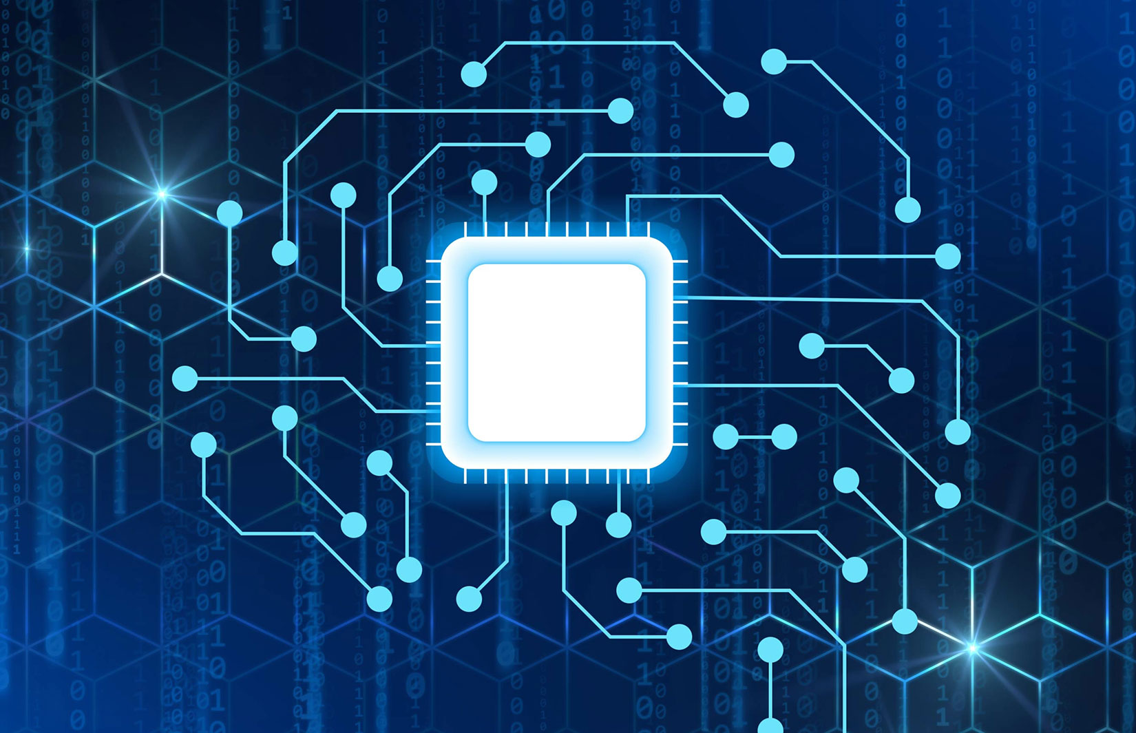 IT-Netzwerk Illustration