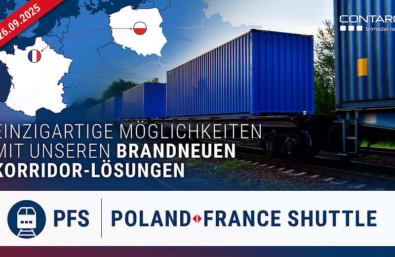 Poland France Shuttle nimmt Betrieb auf