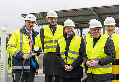 Contargo eröffnet größte private Ladeinfrastruktur für E-Lkw