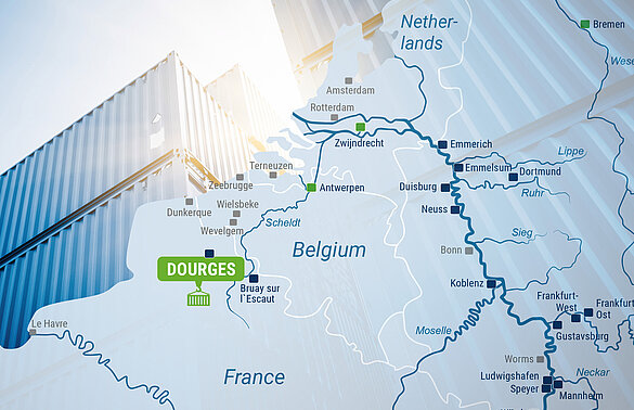 Contargo is now also in Dourges (North France) 
