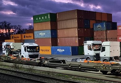 More Sustainable Transport Connections between Wörth am Rhein and Fernetti (Italy)