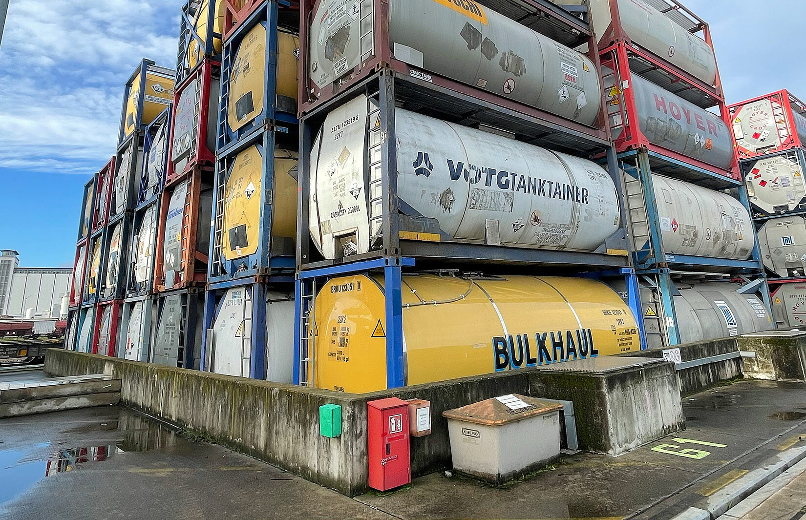 Gefahrgut Container