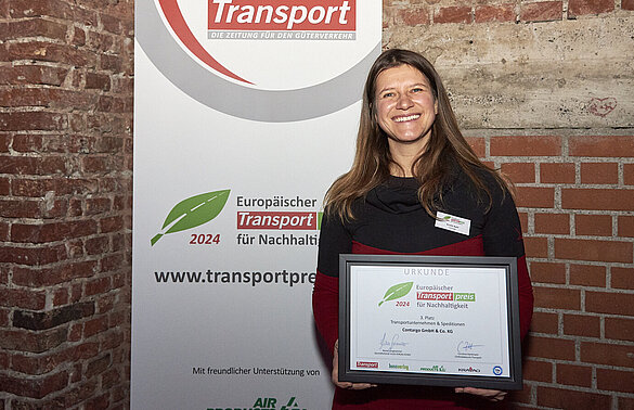 European Transport Award for Sustainability 2023: Special Award for Contargo