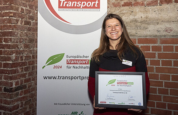 European Transport Award for Sustainability 2024: Special Award for Contargo