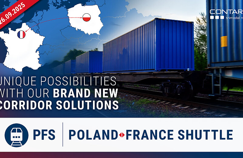 Contargo launches new Poland France Shuttle