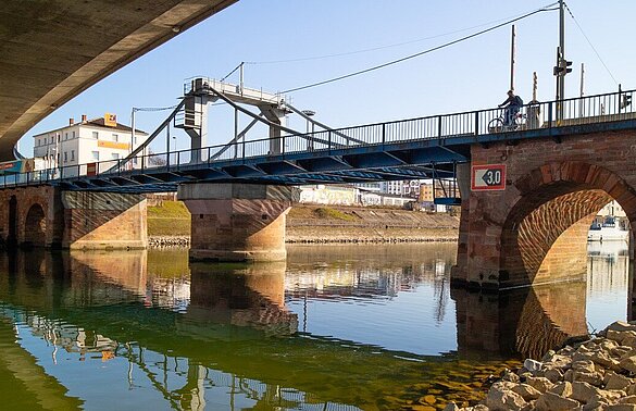 Mannheim: Sperrung der Spatzenbrücke