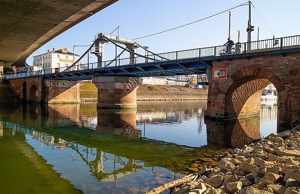 Mannheim: Closure of the Spatzenbrücke bridge