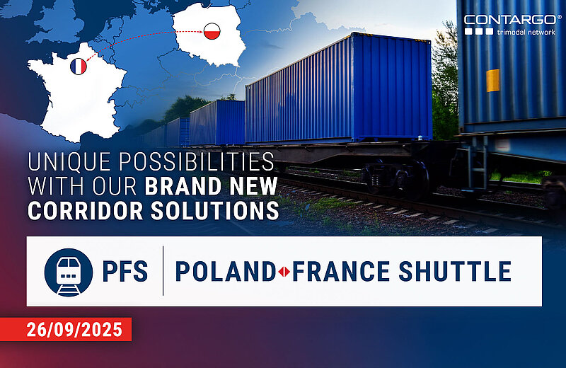 Contargo launches new Poland France Shuttle