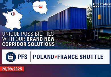 Contargo launches new Poland France Shuttle