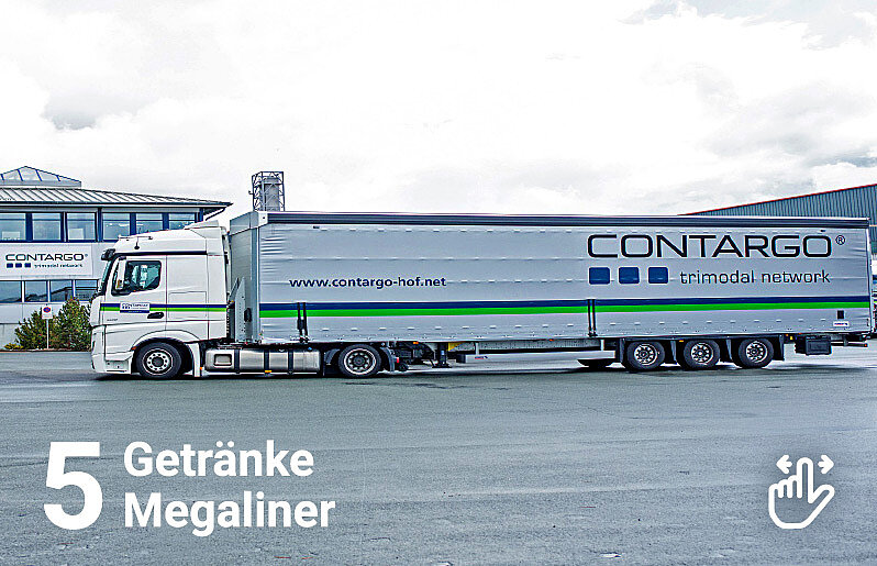 CNL Lkw - Megaliner auf dem Betriebsgelände