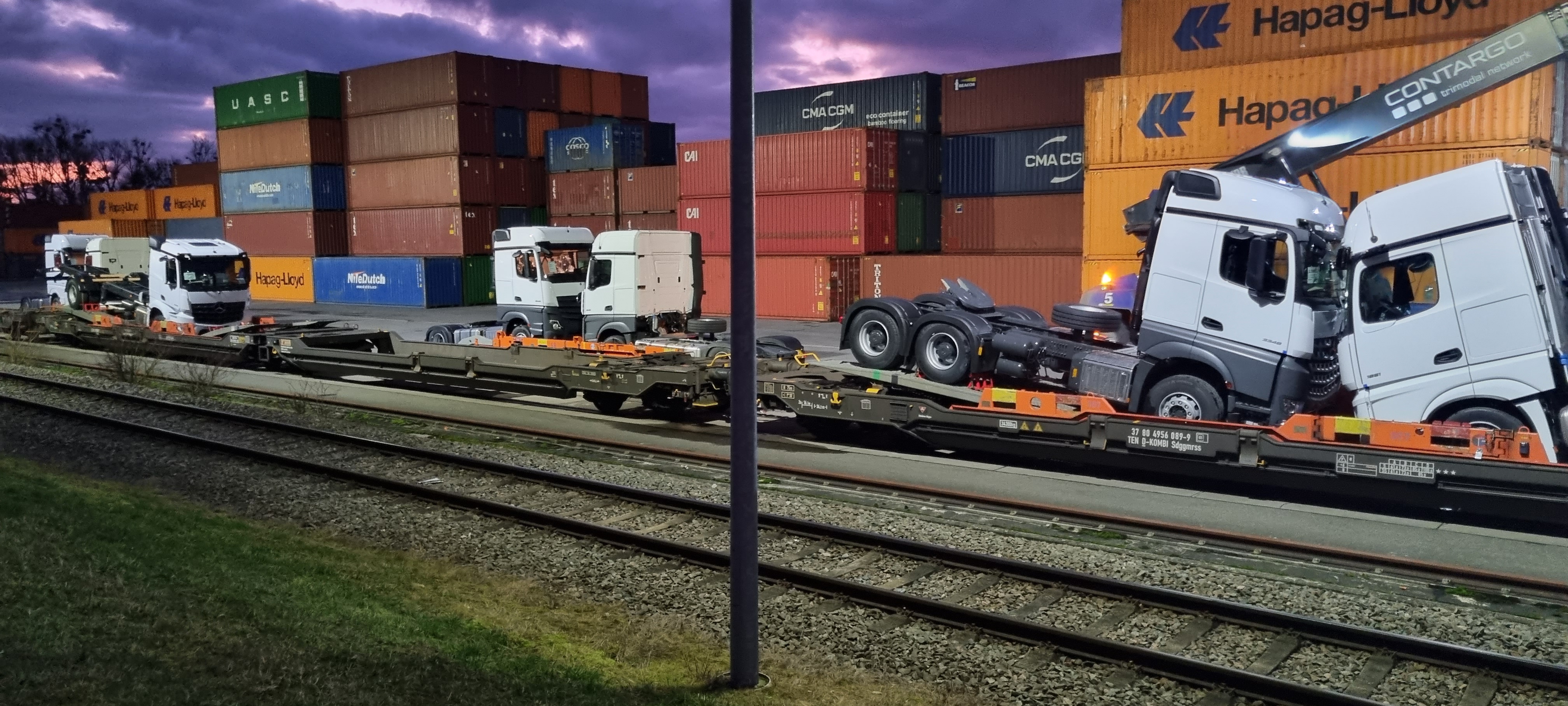 More Sustainable Transport Connections between Wörth am Rhein and Fernetti (Italy)