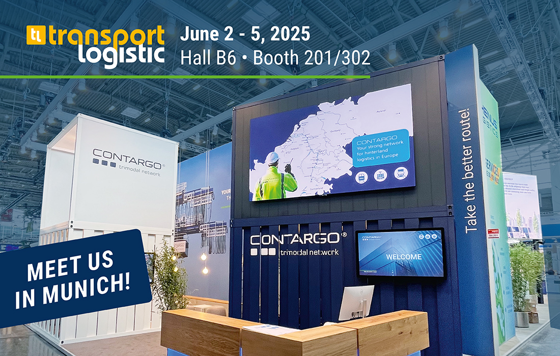 transport logistic 2025: Contargo focuses on networking